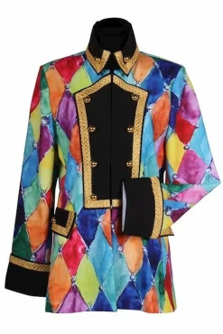 Carnavalsjas Coloured Diamonds dames