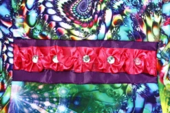 Carnavalsjas dames paars lang
