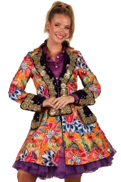 Carnavalsjas Flower Sensation Dames