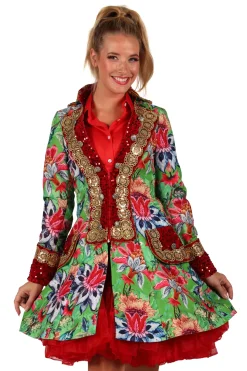 Carnavalsjas Flower Sensation Dames