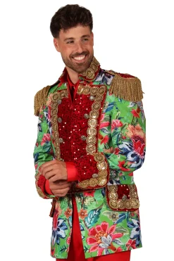 Carnavalsjas Flower Sensation Heren