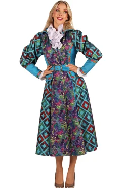 Carnavalsjas Flower Square dames