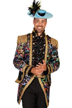 Carnavalsjas Painted Black heren