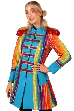 Carnavalsjas Rainbow Gold dames