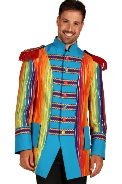 Carnavalsjas Rainbow Gold heren