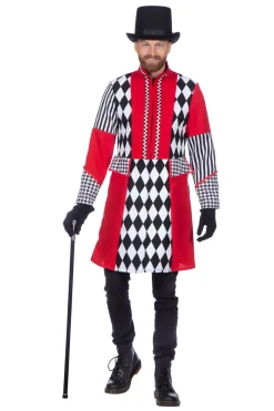 Carnavalsjas Ruiten zwart wit rood Heren
