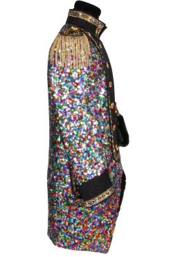 Carnavalsjas Sequinmaster heren
