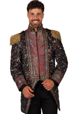 Carnavalsjas Sequin Party heren