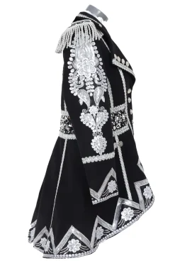 Carnavalsjas Silver Deluxe Lady