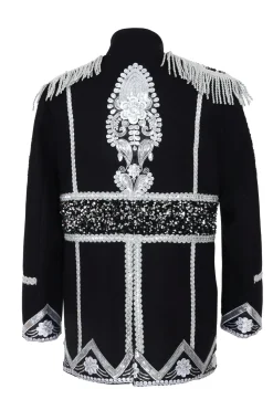 Carnavalsjas Silver Deluxe Man