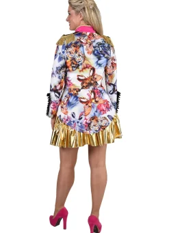 Carnavalsjas White Butterfly voor dames
