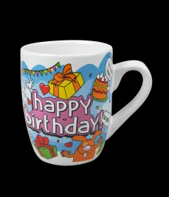 Cartoon mok - Happy Birthday