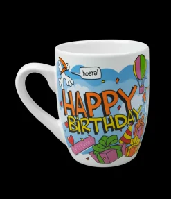 Cartoon mok - Happy Birthday