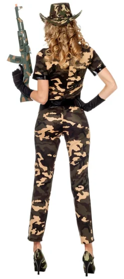Catsuit militair voor dames