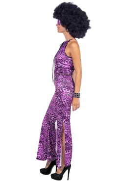 Catsuit panter paars