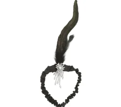 Charleston Tiara zwart