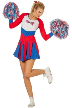 Cheerleader Kostuum voor Dames