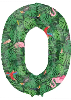 Cijfer ballon Jungle Vibe 86cm