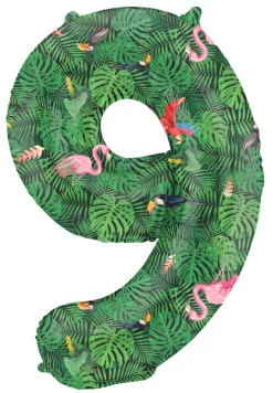 Cijfer ballon Jungle Vibe 86cm