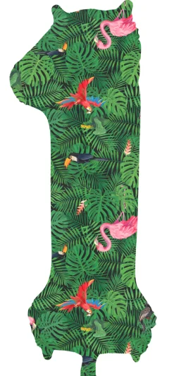 Cijfer ballon Jungle Vibe 86cm