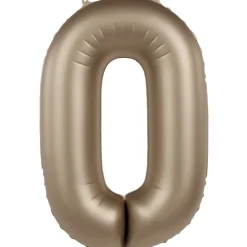 Cijfer ballon Starlight Gold 86 cm