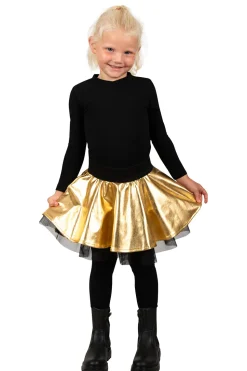 Cirkelrokje Metallic voor kinderen