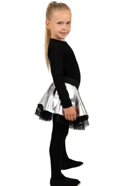 Cirkelrokje Metallic voor kinderen