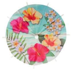Cocktailparasols paradise 6st