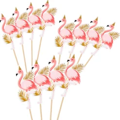 Cocktailprikkers Flamingo 12st