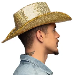 Cowboyhoed Rodeo Party goud