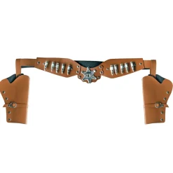 Cowboyholster dubbel Sheriff