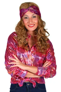 Damesblouse Disco glamour