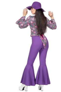 Damesblouse flower power