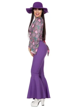 Damesblouse flower power