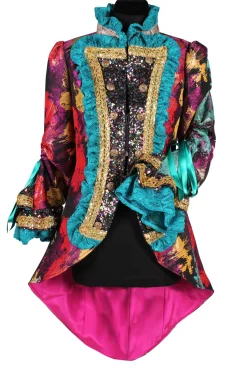 Dames carnavalsjas Global paint