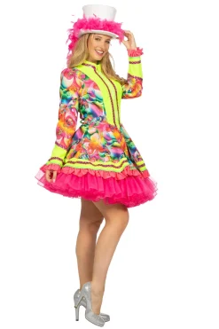 Damesjas Neon Klavers