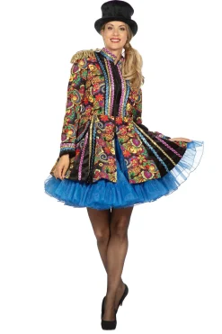 Damesjas Paisley Black