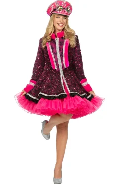 Damesjas Pink Sequins