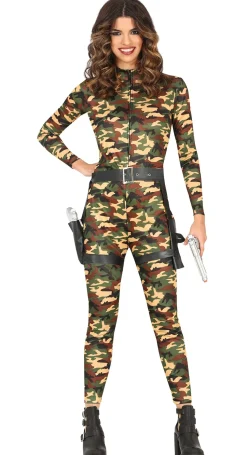 Dameskostuum Army Girl