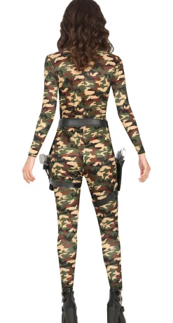 Dameskostuum Army Girl