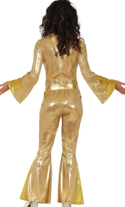Dameskostuum Disco Goldy