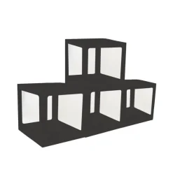 Decoratiedozen 30x30x30cm - Diverse kleuren