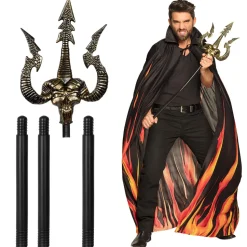 Demonen drietand 4-delig 117cm