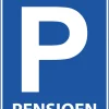 Deurbord Pensioen 45cm
