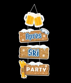 Deurdecoratie Apres Ski Party