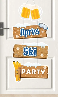 Deurdecoratie Apres Ski Party