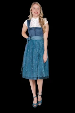 Dirndl Theresa Antiek Blauw