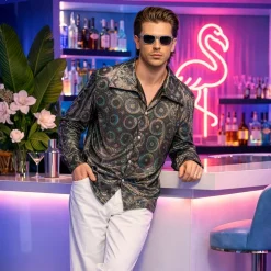 Disco blouse Lumi shine
