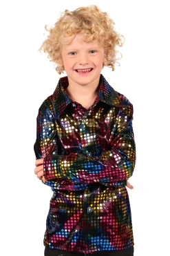 Disco Glamour blouse voor kinderen