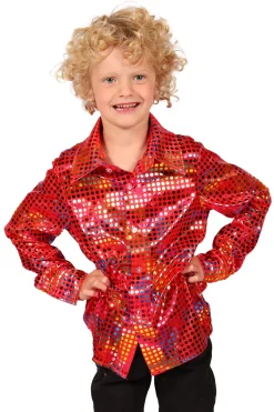 Disco Glamour blouse voor kinderen